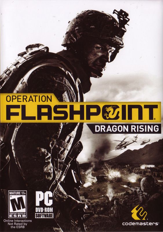 Operation Flashpoint: Dragon Rising box art for Xbox 360